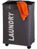 Wenko Wasmand "Quadro" grijs - 79 l