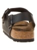 Birkenstock Sandalen "Milano" in Schwarz - Weite S