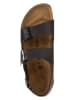 Birkenstock Sandalen "Milano" in Schwarz - Weite S