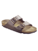 Birkenstock Pantoletten "Arizona" in Dunkelbraun - Weite N