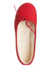 kitz-pichler Hausschuhe "Ballerina" in Rot