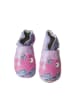 Lait et Miel Skórzane buty "Wal" w kolorze różowym do raczkowania