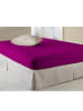 Emotion Jersey-Spannbetttuch "Emotion" in Fuchsia