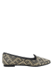 Flip Flop Slipper "Tula" in Schwarz/ Beige