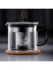 bodum Teebereiter "Bistro Nouveau" in Schwarz - 1,5 l