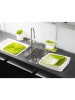 JosephJoseph Spülorganizer "Caddy" in Grau - (B)20 x (H)11,5 x (T)13,5 cm