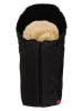 Kaiser Naturfellprodukte Voetenzak voor in de kinderwagen "Little Sheepy" zwart - (B)40 x (L)80 cm