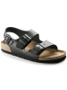 Birkenstock Sandały "Milano" w kolorze czarnym