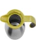 Emsa Edelstahl-Isolierkanne "Soft Grip" in Silber/ Grün - 1 l
