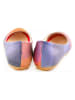 Goby Leder-Ballerinas in Bunt