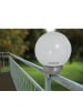 näve Solarna lampa LED w kolorze srebrnym - Ø 15 cm