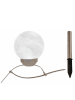 näve Solarna lampa LED w kolorze srebrnym - Ø 15 cm