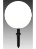 näve Lampa ogrodowa w kolorze biało-czarnym - wys. 63,5 cm