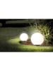 näve Lampa ogrodowa w kolorze czarno-białym - wys. 63 cm