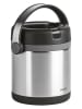 Emsa Edelstahl-Isolier-Speisegefäß "Mobility" in Silber/ Schwarz - 1,2 l