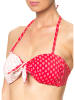 Schiesser Wende-Bikini-Oberteil in Rot/ Weiß