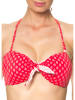 Schiesser Omkeerbare bikinitop rood/wit