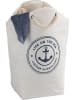 Wenko Wasmand "Sylt" beige/blauw - 58 l