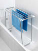 Wenko Wäschetrockner "Profi Single" in Silber/ Weiß - (B)87 x (H)79 x (T)39 cm