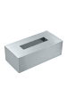 Wenko Edelstahl-Tücherbox - (B)25 x (H)8 x (T)12 cm