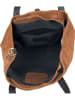 ORE10 Leder-Schultertasche "Acacia" in Hellbraun - (B)30 x (H)26 x (T)16 cm