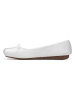 Clarks Baleriny w kolorze białym