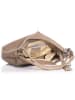 Anna Morellini Leren schoudertas "Alba" taupe - (B)38 x (H)34 x (D)10 cm