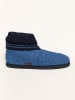 kitz-pichler Wollfilz-Hüttenschuhe "Kauns" in Blau
