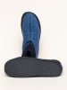 kitz-pichler Wollfilz-Hüttenschuhe "Kauns" in Blau