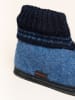 kitz-pichler Wollfilz-Hüttenschuhe "Kauns" in Blau
