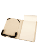 Moleskine E-Reader-Hülle in Schwarz/ Beige - (B)13 x (H)17 x (T)2 cm