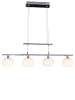 näve LED-hanglamp chroomkleurig - (B)82 cm