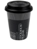 Könitz To-go-beker "Metropolen" zwart - 380 ml