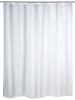 Wenko Duschvorhang "Uni" in Weiß - (B)120 x (H)200 cm