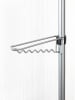 Wenko Garderobe "Apollon" in Silber - (B)61 x (H)300 x (T)28 cm