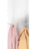 Wenko Garderobe "Apollon" in Silber - (B)61 x (H)300 x (T)28 cm