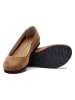 Comfortfusse  Leren ballerina's zandkleurig