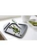 Steel-Function Schneidebrett "Chop & Scoop" in Grau - (B)27 x (T)25 cm