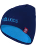 Trollkids Dwustronna czapka beanie "Troll" w kolorze błękitno-granatowym