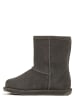 EMU Leder-Winterboots "Brumby Lo" in Anthrazit