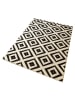 Hanse Home Kurzflor-Teppich "Hamla" in Schwarz/ Creme
