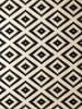 Hanse Home Kurzflor-Teppich "Hamla" in Schwarz/ Creme
