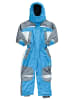Peak Mountain Kombinezon narciarski w kolorze błękitno-szaro-białym