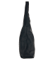 ORE10 Leder-Schultertasche "Vercelli" in Dunkelblau - (B)40 x (H)30 x (T)14 cm
