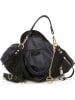 Mia Tomazzi Skórzany shopper bag "Niguarda" w kolorze czarnym - 42 x 38 x 17 cm