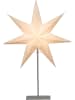 STAR Trading Standleuchte "Sensy" in Creme - (B)54 x (H)78 cm