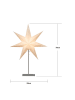 STAR Trading Standleuchte "Sensy 78" in Creme - (B)52 x (H)78 cm