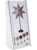 STAR Trading Staande lamp "Antique Mini" goudkleurig - (B)34 x (H)55 cm