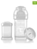 Twistshake 2-częściowy zestaw w kolorze białym - 180 ml