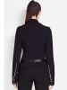 Awama Bluse in Schwarz